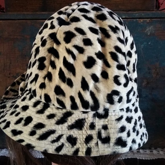 Vintage Leopard Hat Lawrence of London Original - Picture 4 of 8